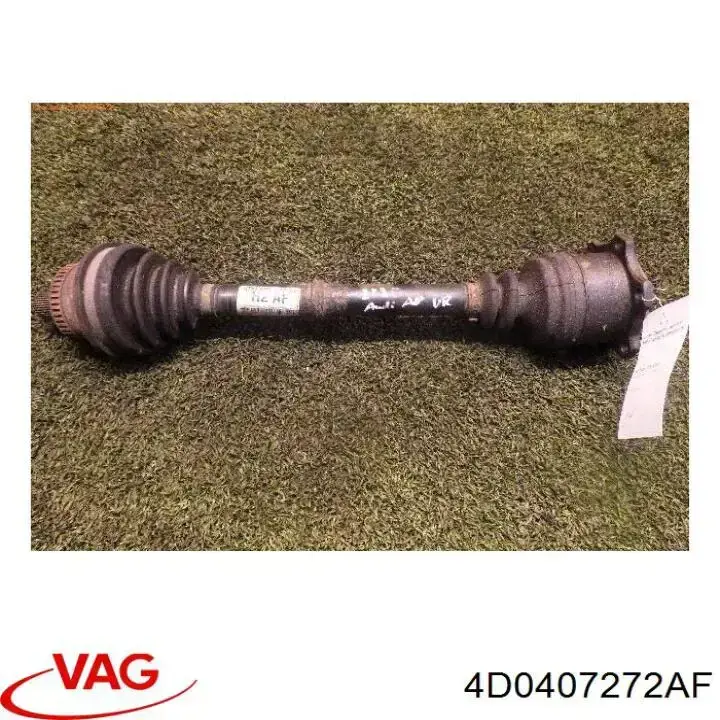4D0407272AF VAG Привід передній правий