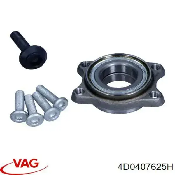 Підшипник маточини передньої/задньої 4D0407625H VAG
