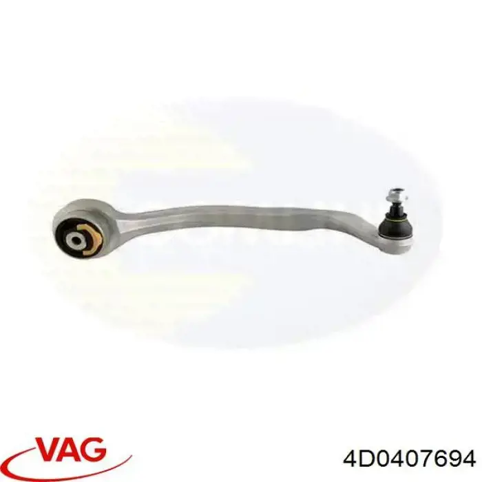 Купити 4D0407694 VAG Важіль передньої підвіски нижній, правий