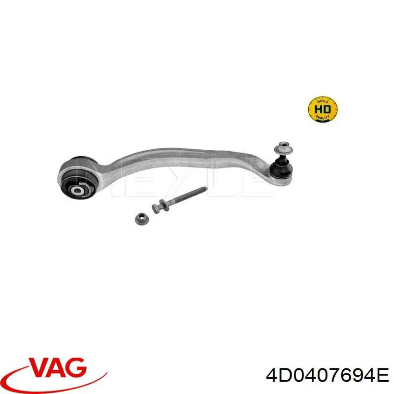 Купити 4D0407694E VAG Важіль передньої підвіски нижній, правий
