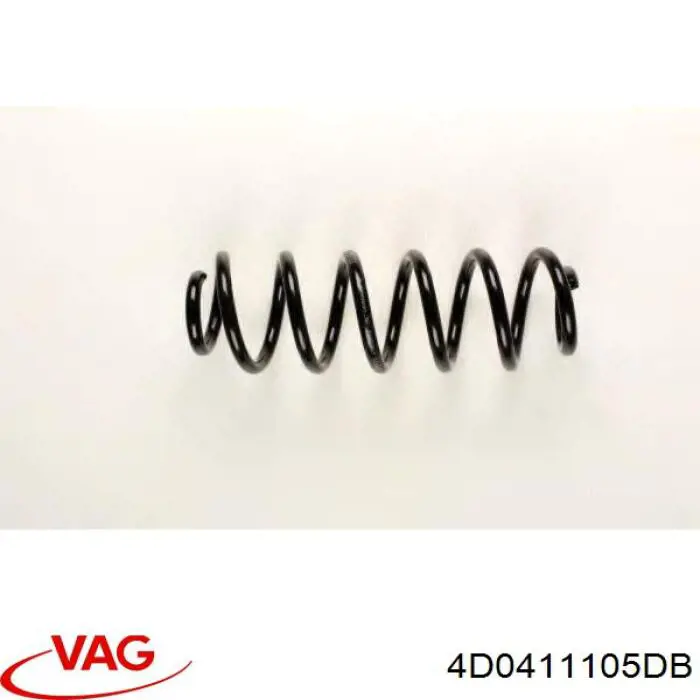 Купити 4D0411105DB VAG Гвинтова пружина підвіска