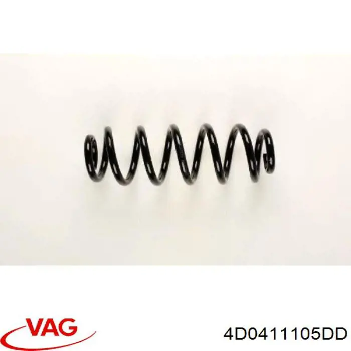 Купити 4D0411105DD VAG Гвинтова пружина підвіска
