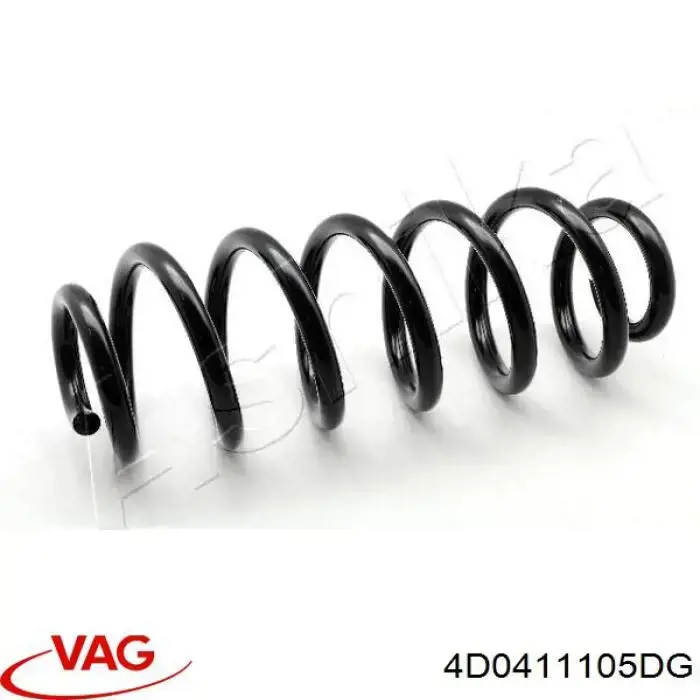 Пружина передня VAG 4D0411105DG ціна, від 45.85 USD