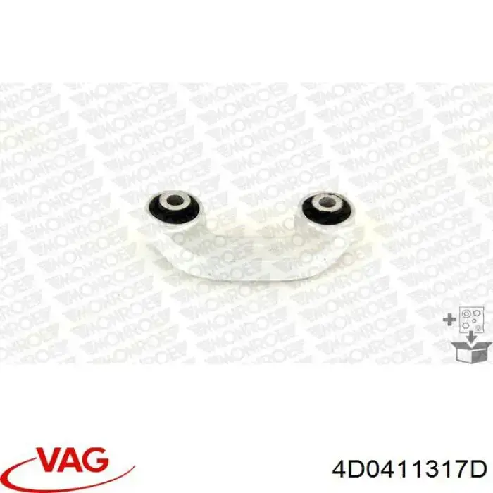 Амортизаційна стійка VAG 4D0411317D ціна, від 10.49 USD