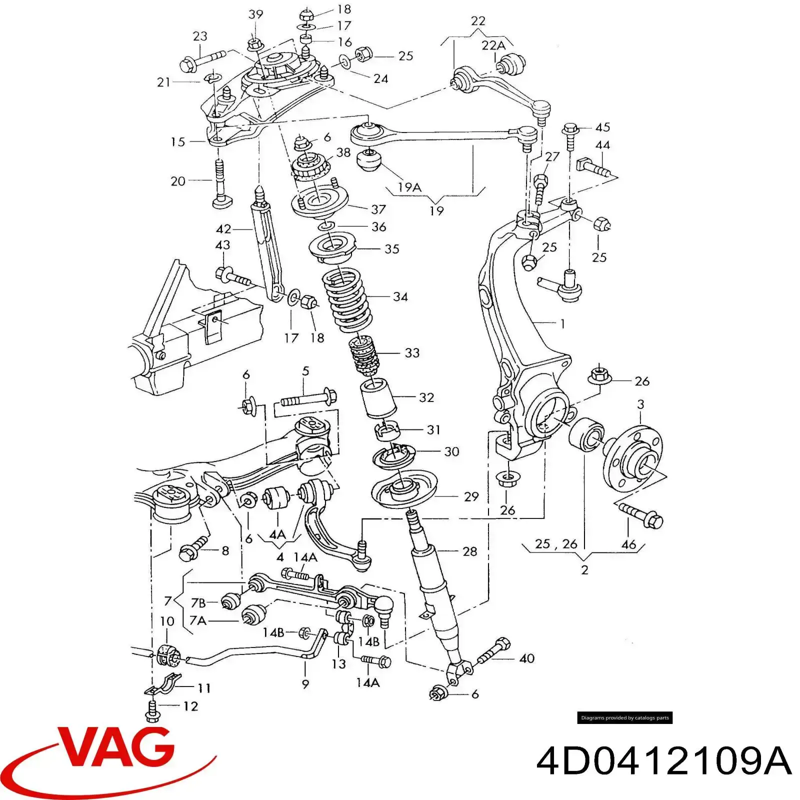 4D0412109A VAG 