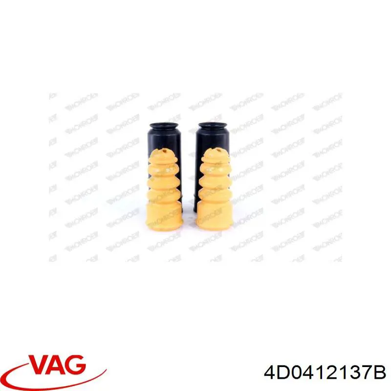 Пильник амортизатора переднього 4D0412137B VAG