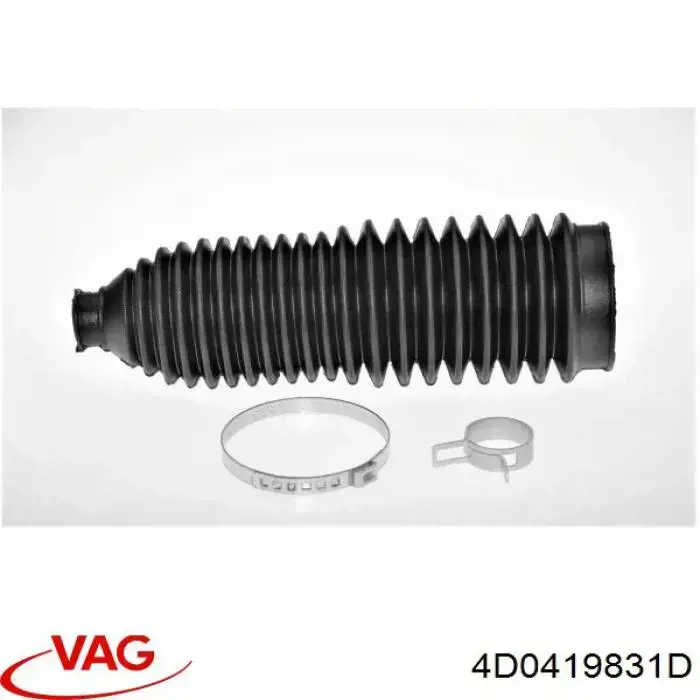Пильник рульового механізму/рейки, лівий VAG 4D0419831D ціна, від 4.53 USD