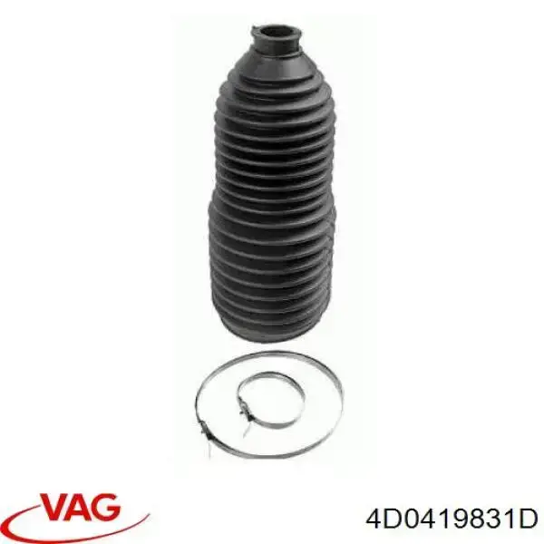 Купити 4D0419831D VAG Пильник рульового механізму/рейки, лівий