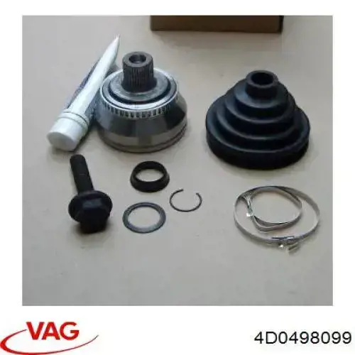 Граната колісна VAG 4D0498099 ціна, від 34.46 USD