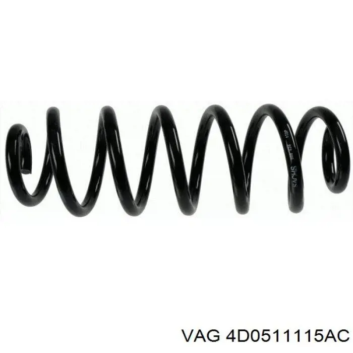 Купити 4D0511115AC VAG Задні пружини