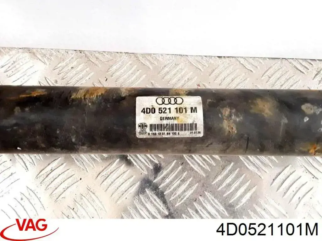 Вал карданний задній, у зборі VAG 4D0521101M ціна, від 57.34 USD
