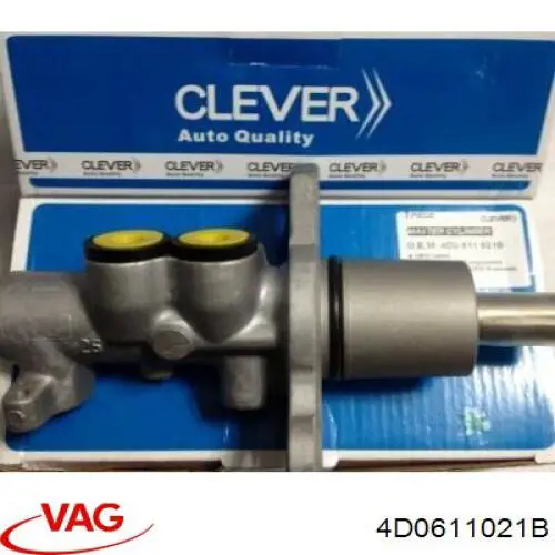 Циліндр головний гальма (Гідротормоз) VAG 4D0611021B ціна, від 33.86 USD