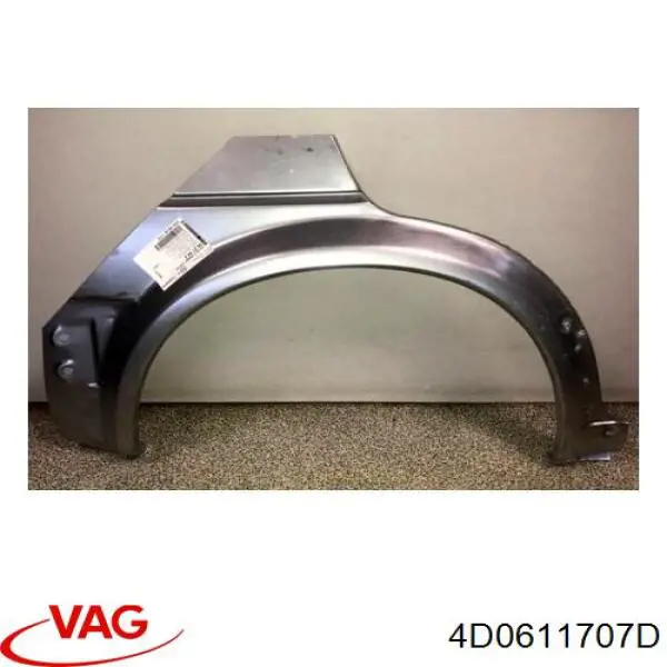 Шланг гальмівний передній VAG 4D0611707D