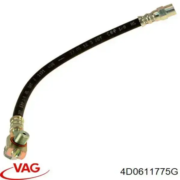 4D0611775G VAG Шланг гальмівний задній