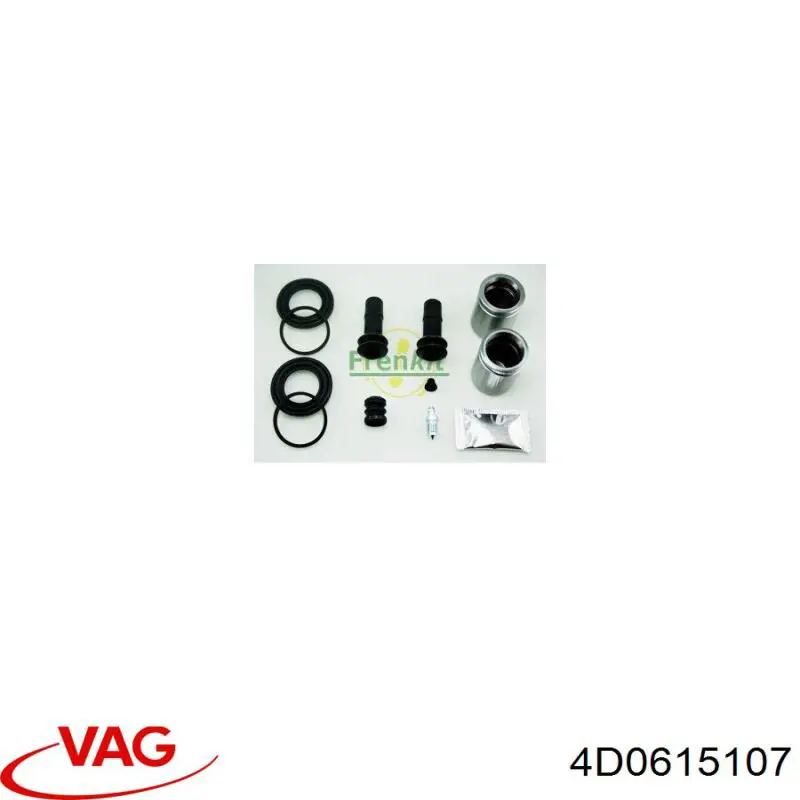 4D0615107 VAG Супорт гальмівний, передній, лівий