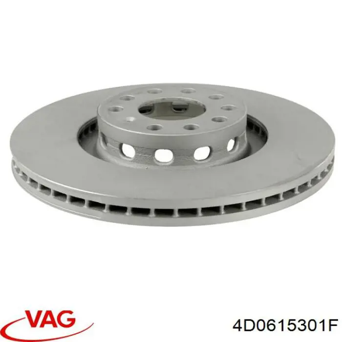 Гальмівні диски передні 4D0615301F VAG