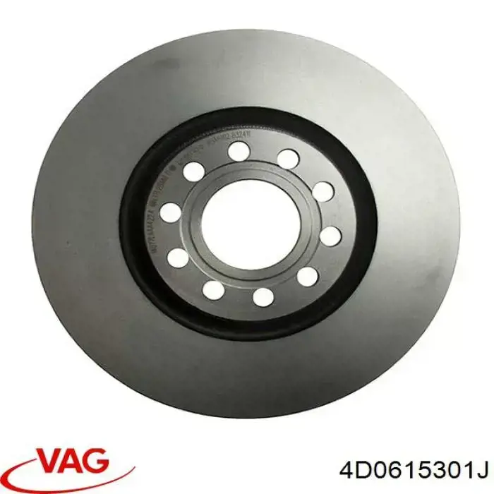 4D0615301J VAG диск гальмівний передній
