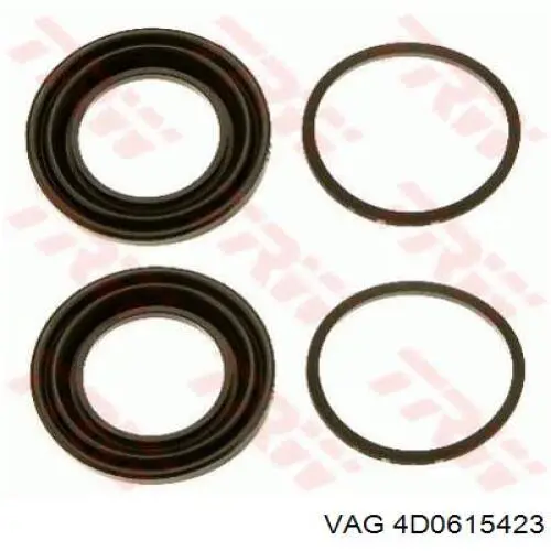 Купити 4D0615423 VAG Супорт задній лівий