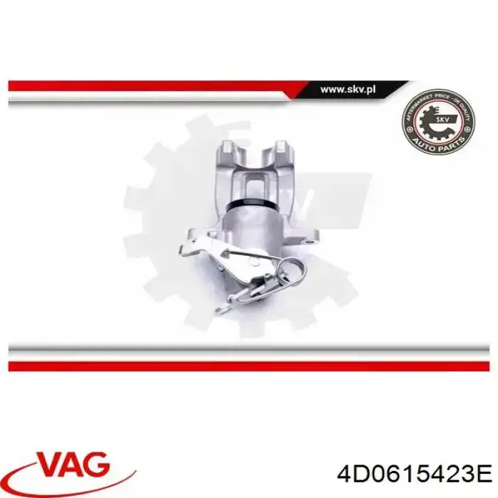 Задній гальмівний супорт лівий VAG 4D0615423E