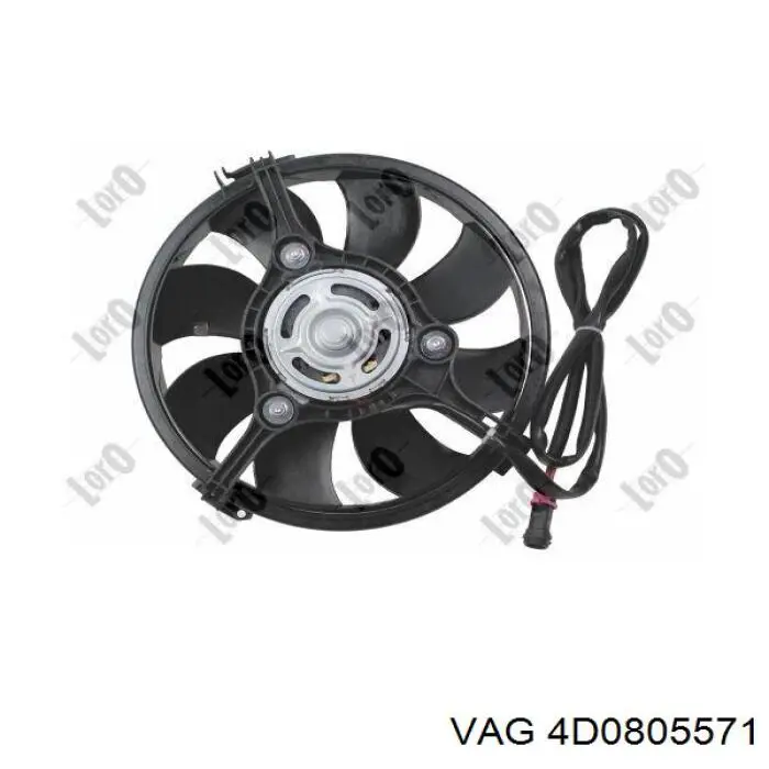 Купити 4D0805571 VAG Установча панель передня