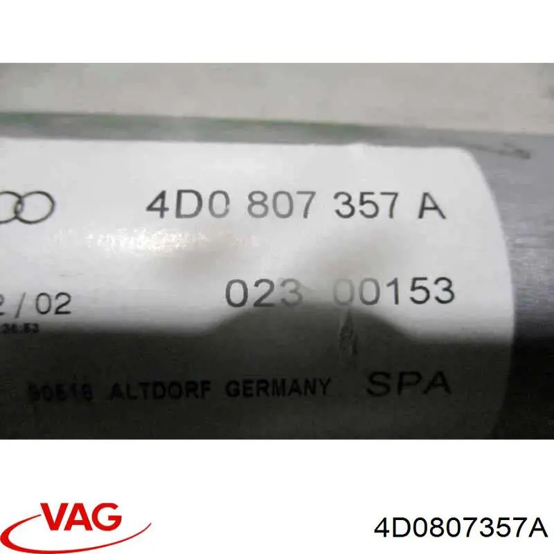 Купити 4D0807357A VAG 