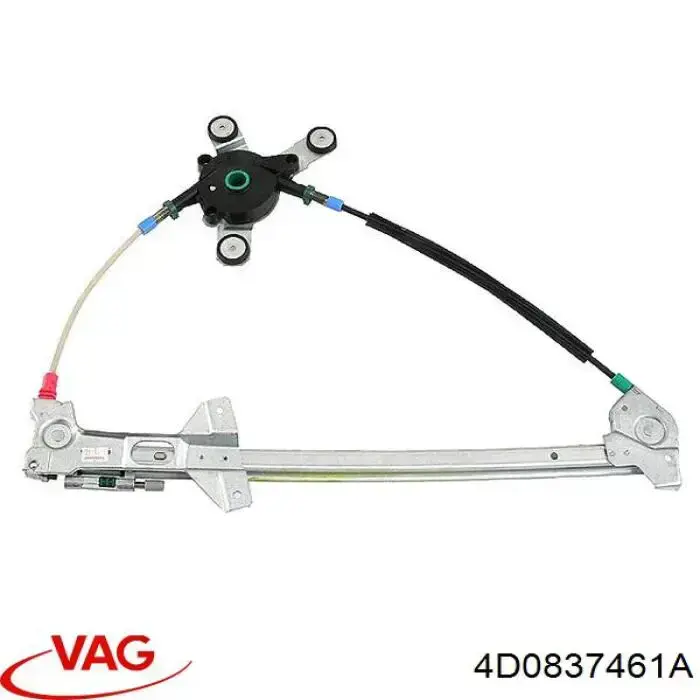 4D0837461A VAG Підйомник механічний вітрового скла
