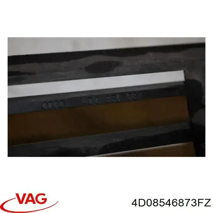 4D08546873FZ VAG Решітка переднього бампера, центральна