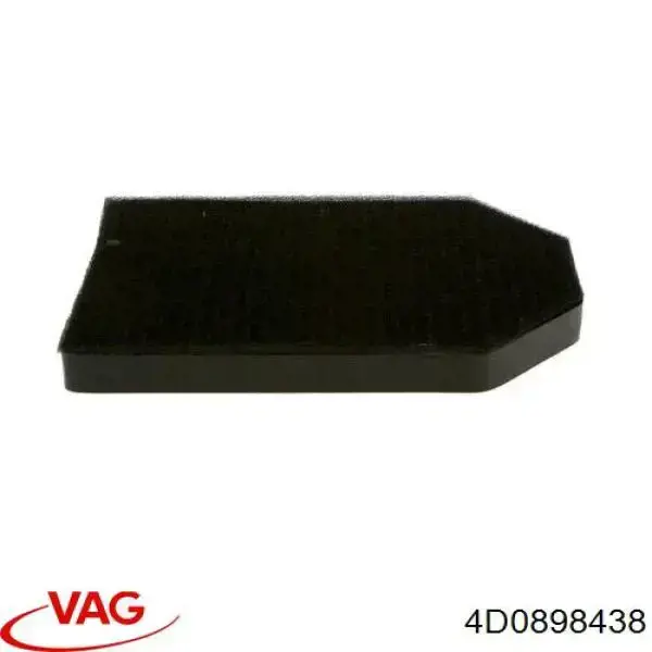 4D0898438 VAG Внутрішньосалонний фільтр