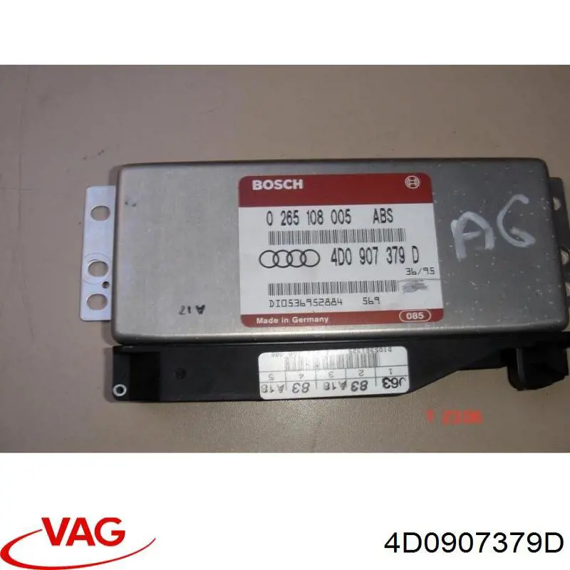 4D0907379D VAG модуль керування (ебу АБС (ABS))