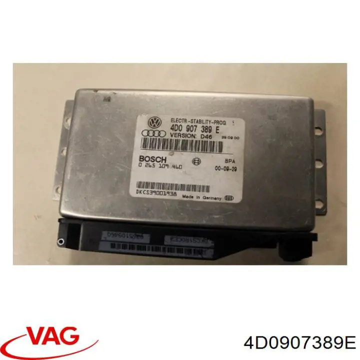 4D0907389E VAG Модуль управління ESP