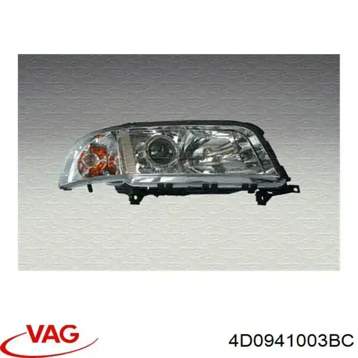 Купити 4D0941003BC VAG Основна фара в зборі ліва