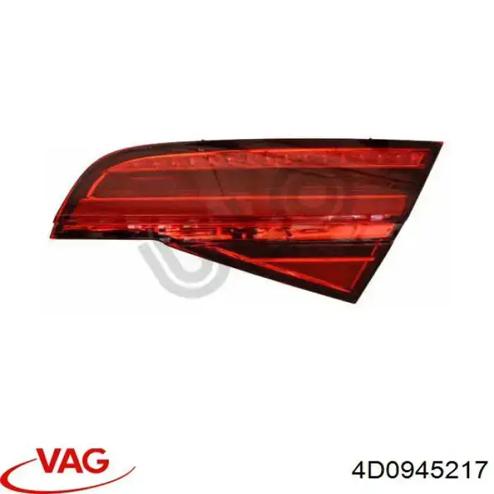 Задня ліва зовнішня фара VAG 4D0945217 ціна, від 18.78 USD