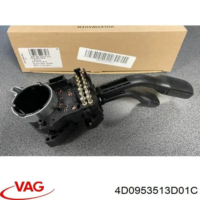 Перемикач підрульовий, лівий VAG 4D0953513D01C ціна, від 215.51 USD