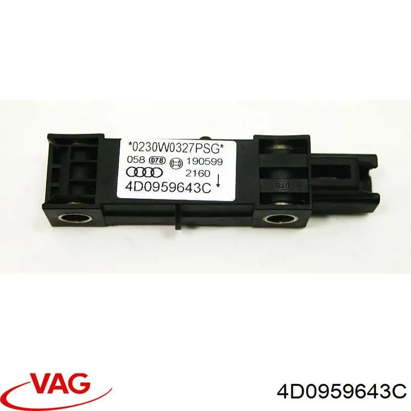 Датчик поперечного прискорення (ESP) VAG 4D0959643C ціна, від 12.65 USD