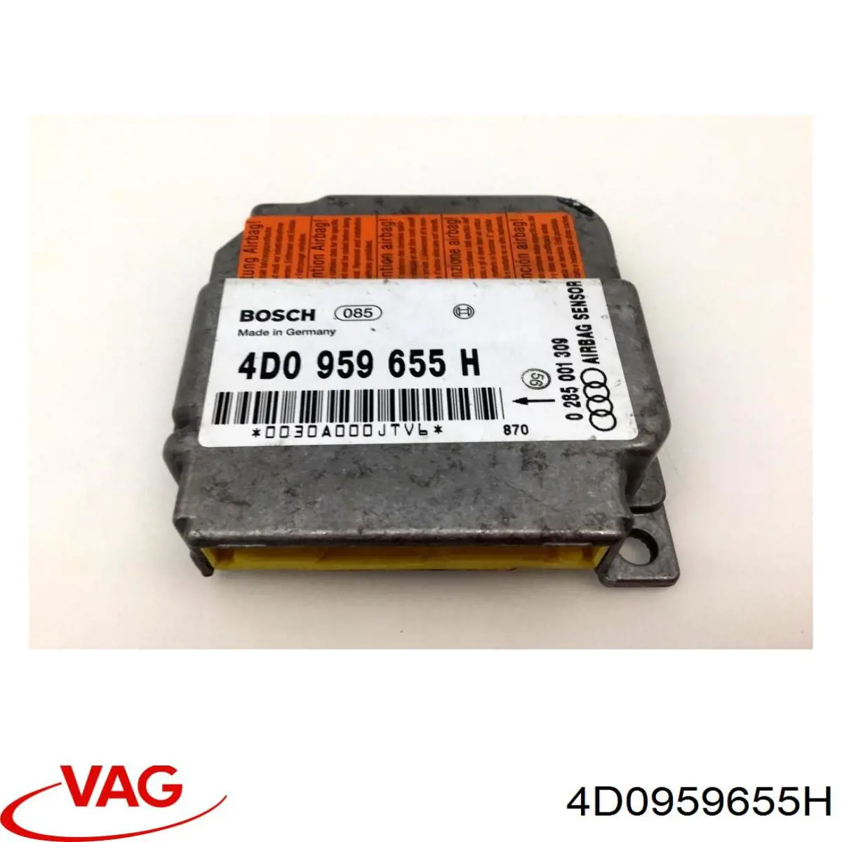 Купити 4D0959655H VAG Модуль-процесор керування подушки безпеки