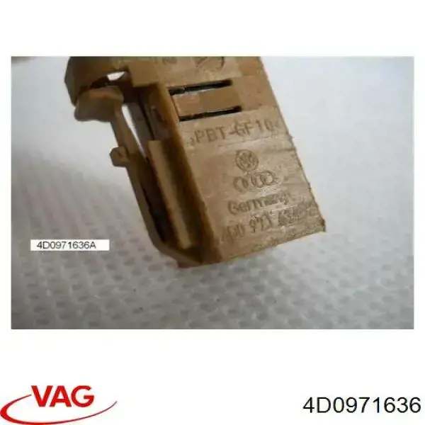  VAG 4D0971636 ціна, від 1.27 USD