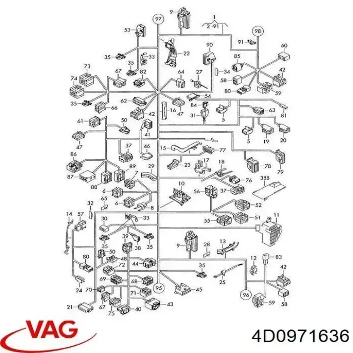  4D0971636 VAG