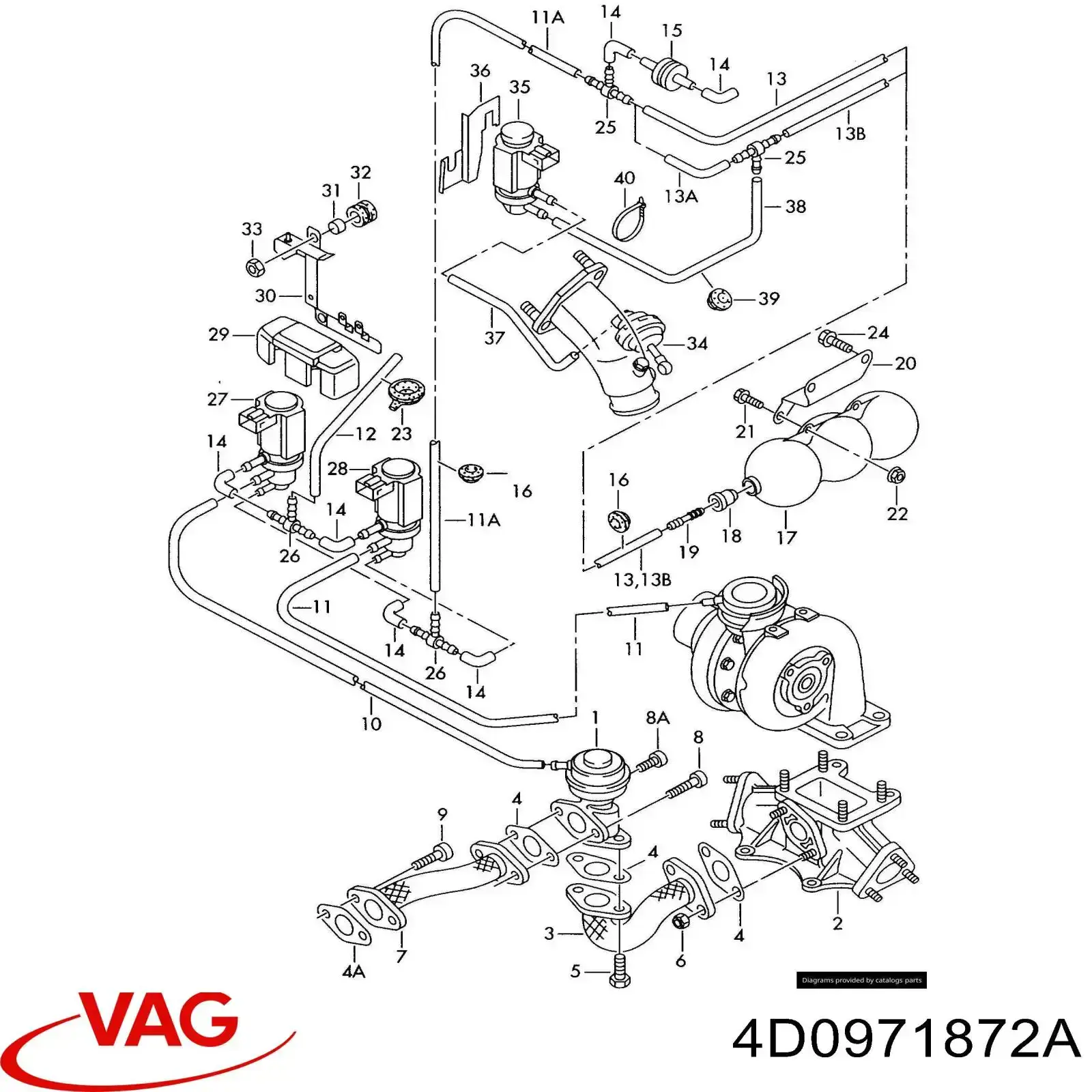  VAG 4D0971872A ціна, від 6.33 USD