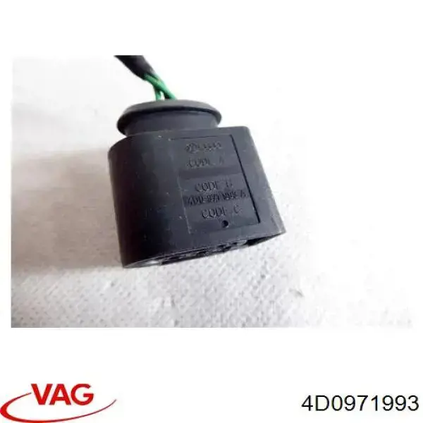 4D0971993 VAG Роз'єм (фішка) генератора