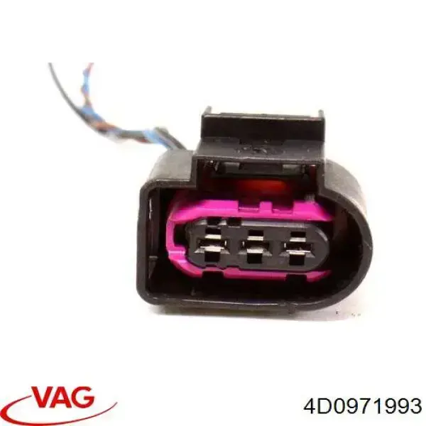 Роз'єм (фішка) генератора VAG 4D0971993 ціна, від 2.53 USD