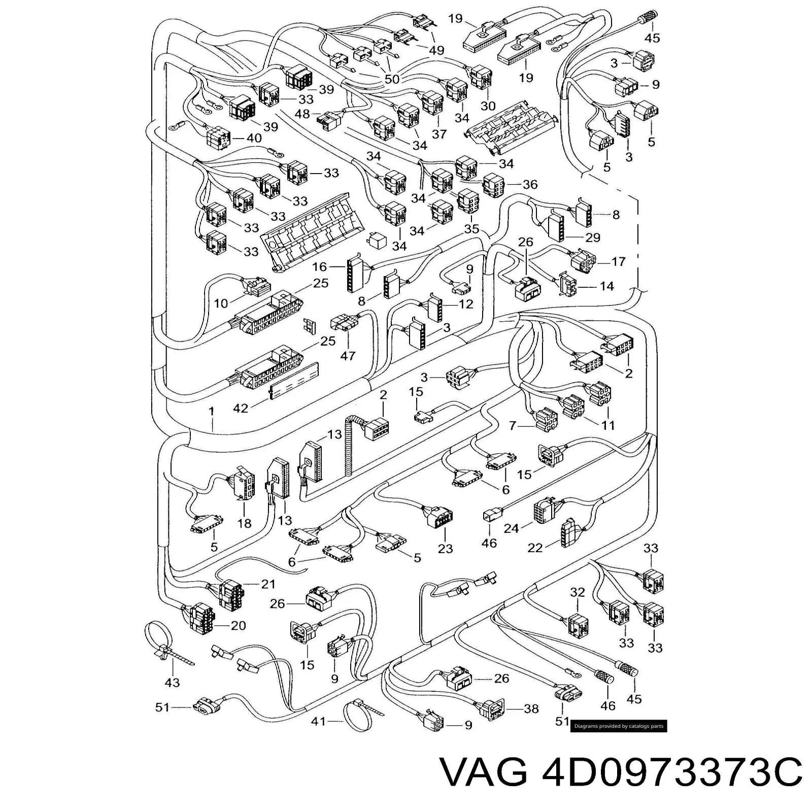  VAG 4D0973373C ціна, від 12.67 USD