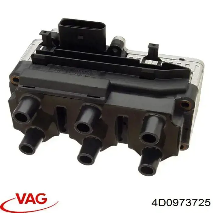Купити 4D0973725 VAG Роз'єм (фішка) заднього ліхтаря