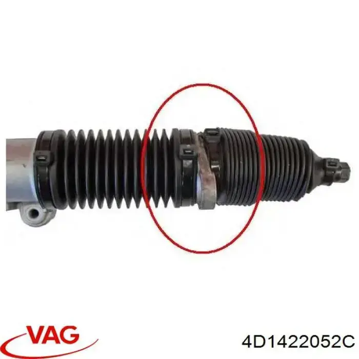 Управління рульове в зборі VAG 4D1422052C ціна, від 196.04 USD