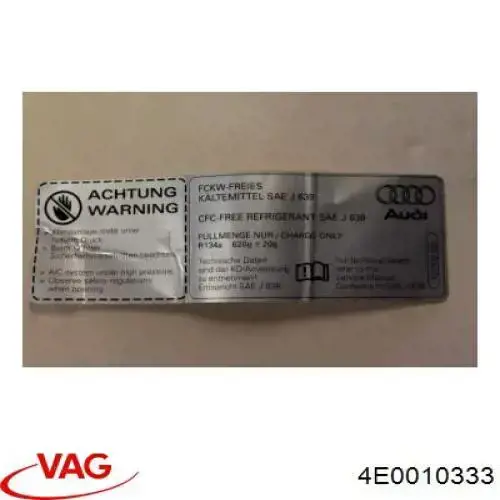 4E0010333 VAG 