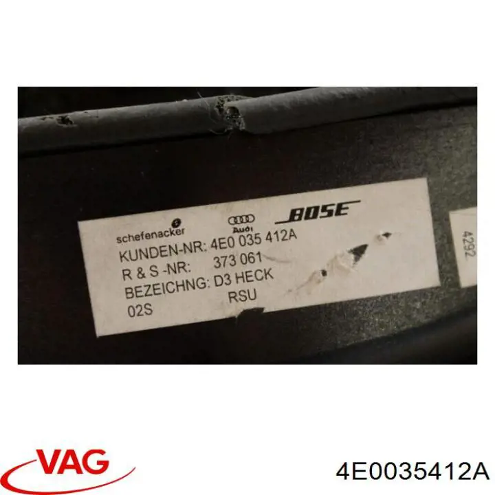 Купити 4E0035412A VAG 