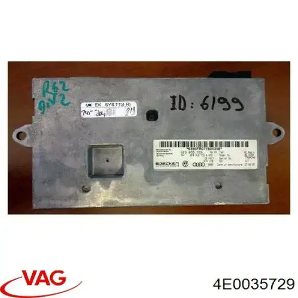 Купити 4F0910729QX VAG Блок керування Bluetooth