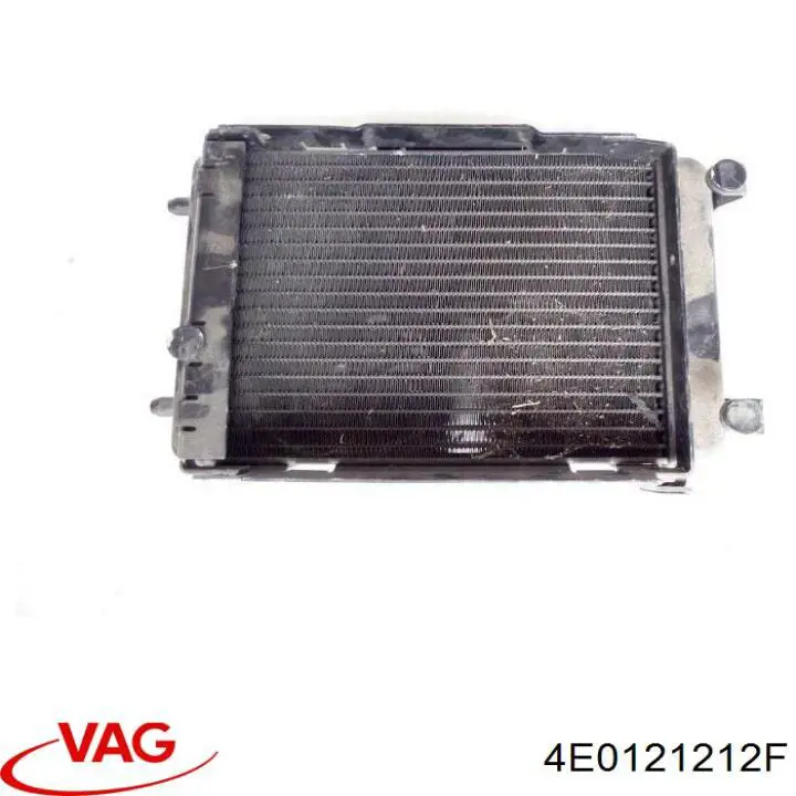 Радіатор охолодження двигуна, лівий VAG 4E0121212F ціна, від 93.01 USD