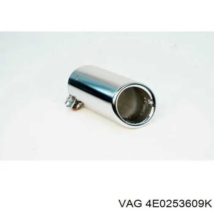 4E0253609K VAG Глушник, задня частина