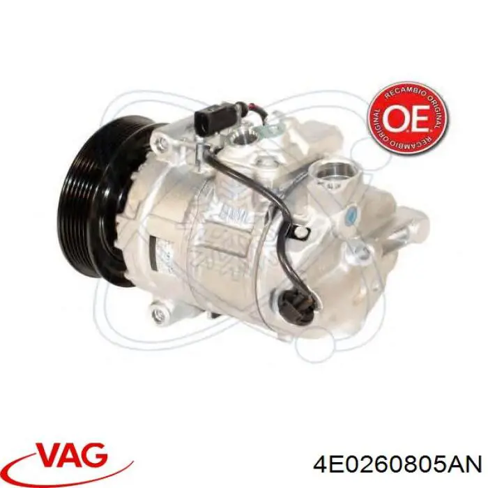 4E0260805AN VAG компресор кондиціонера