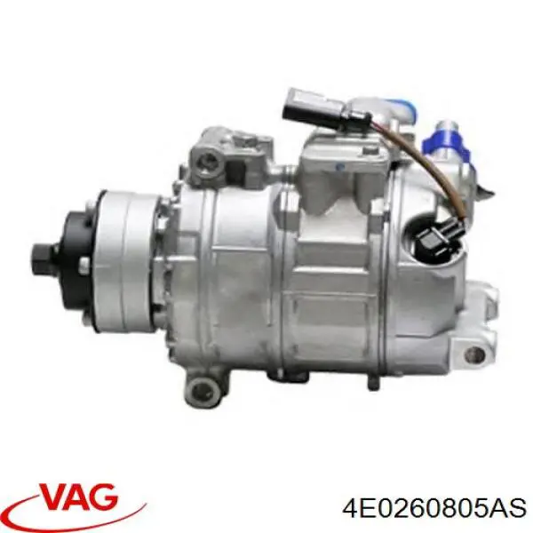 Компресор системи кондиціювання VAG 4E0260805AS ціна, від 222.16 USD